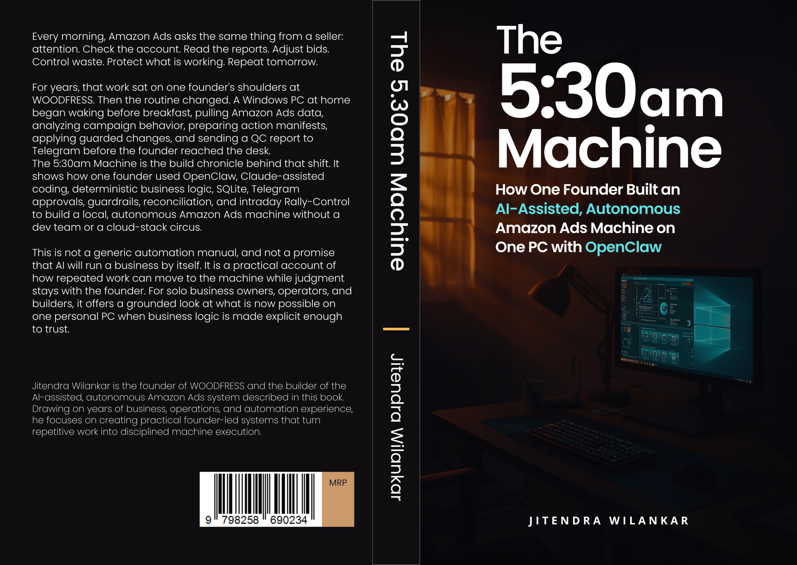 The 5:30am Machine wrap cover